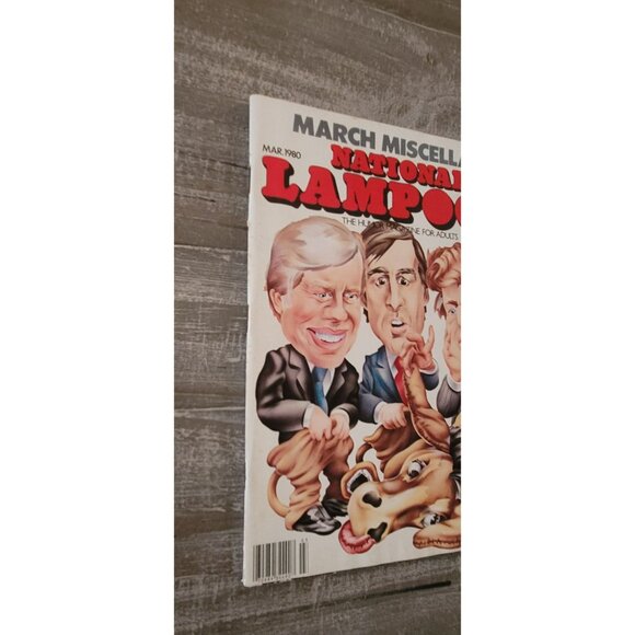 Vintage National Lampoon Magazine Lot Of 3 Issues1980s Humor Collectible - Picture 13 of 13